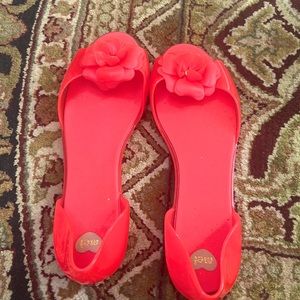 Jelly Fun Roddy Red flats